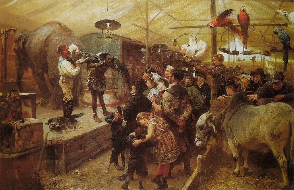 Nella stalla degli animali - Galerie Neue Meister, Dresda